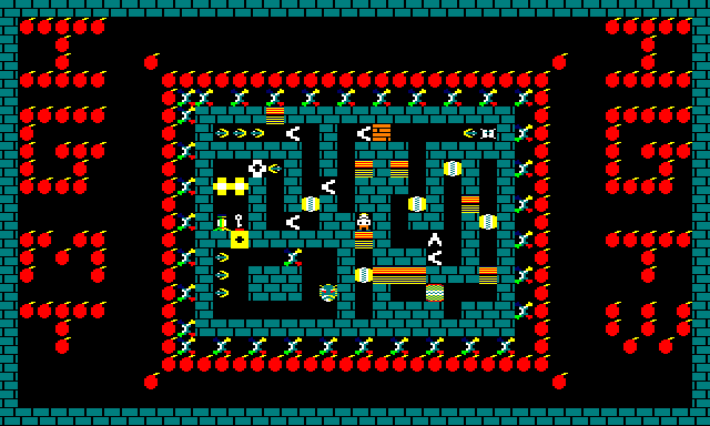 Entire view of level 39, showing the easter egg.