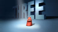 Screenshot of a BBC3 ident from 2005.